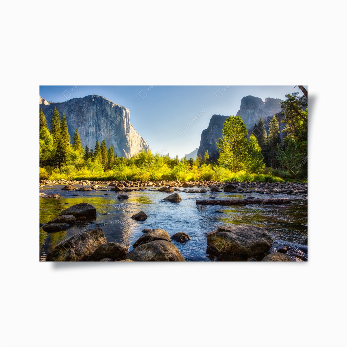 Póster paisaje sereno del valle de Yosemite – Pixers®