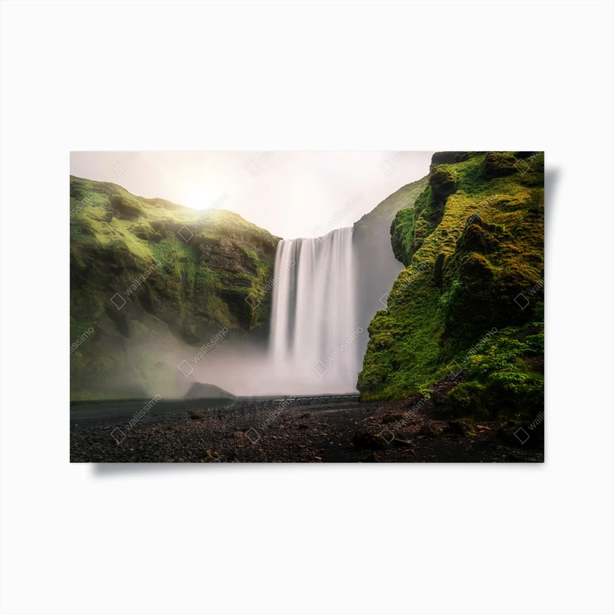 Póster cascada majestuosa de Skogafoss, Islandia – Pixers® Póster cascada majestuosa de Skogafoss, Islandia – Pixers®