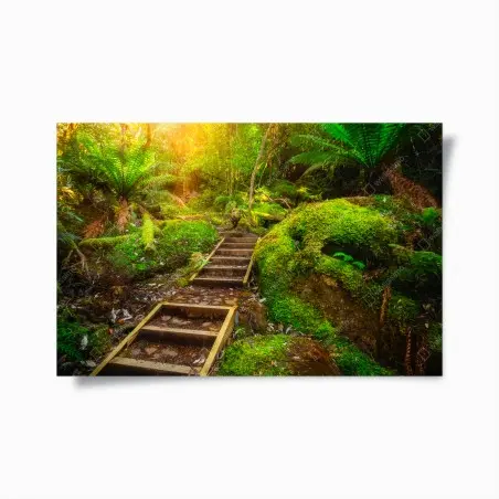 Póster sendero jurásico en la península de Tasman, Tasmania – Pixers®