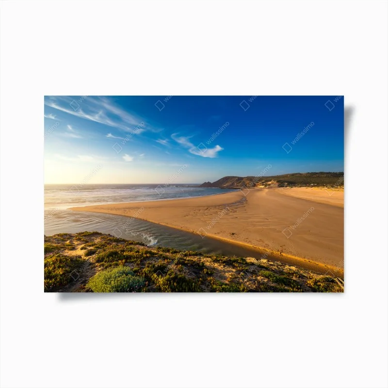 Póster amanecer en Praia da Amoreira