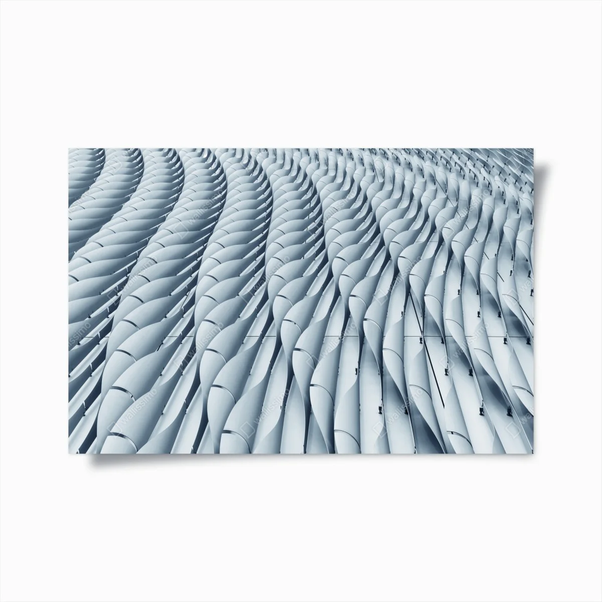 Póster fachada ondulada minimalista de formas geométricas – Pixers® Póster fachada ondulada minimalista de formas geométricas – Pixers®