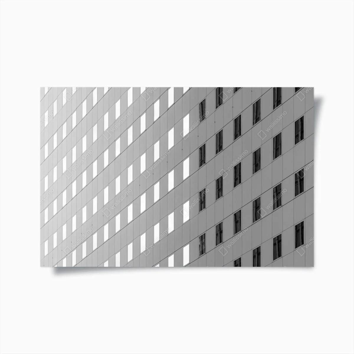 Póster fachada geométrica en blanco y negro – Pixers® Póster fachada geométrica en blanco y negro – Pixers®