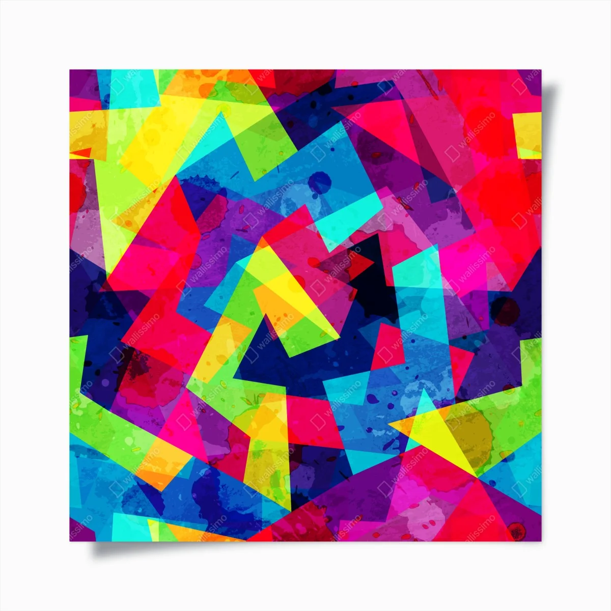 Póster explosión geométrica de color – Pixers® Póster explosión geométrica de color – Pixers®