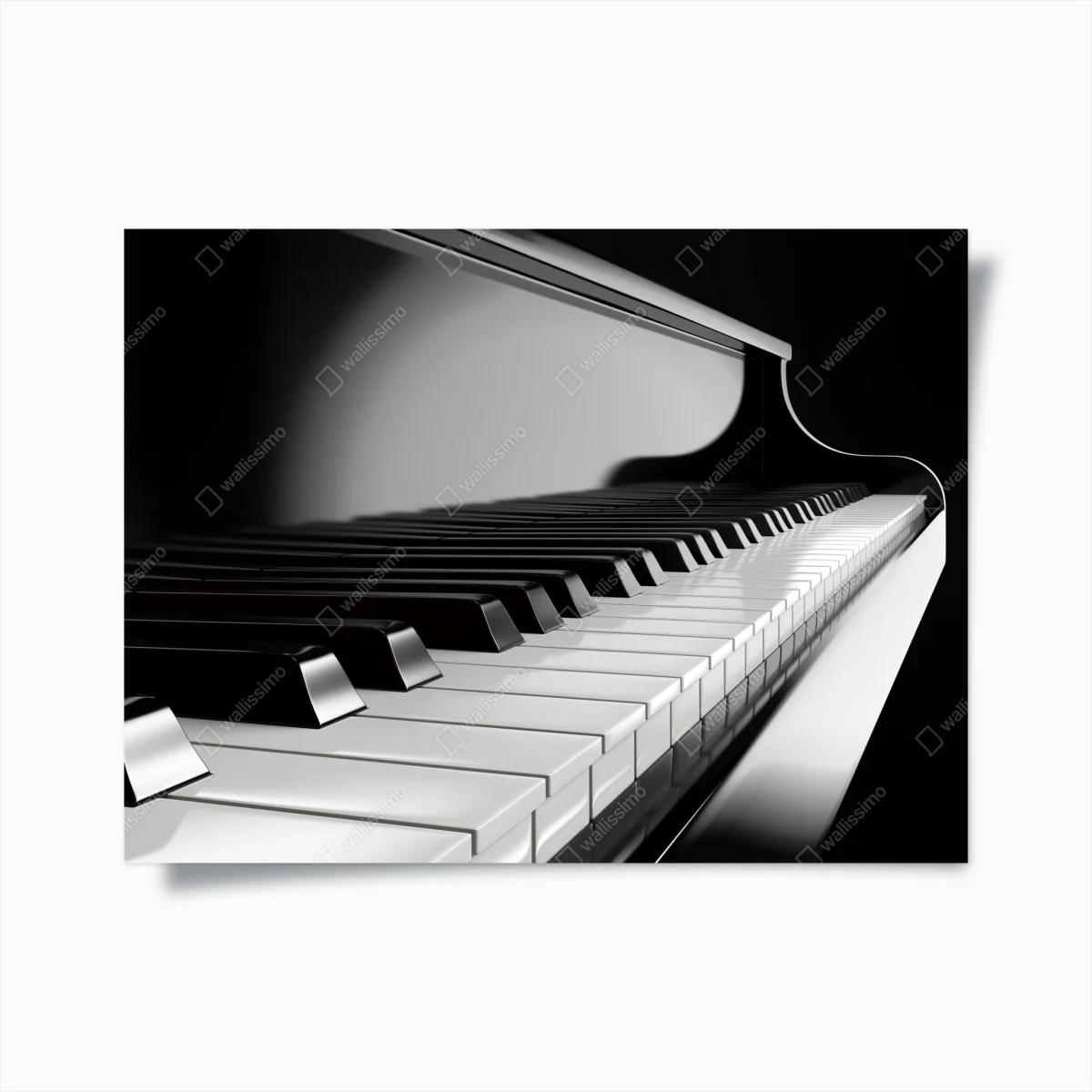 Póster teclas de piano en blanco y negro – Pixers® Póster teclas de piano en blanco y negro – Pixers®