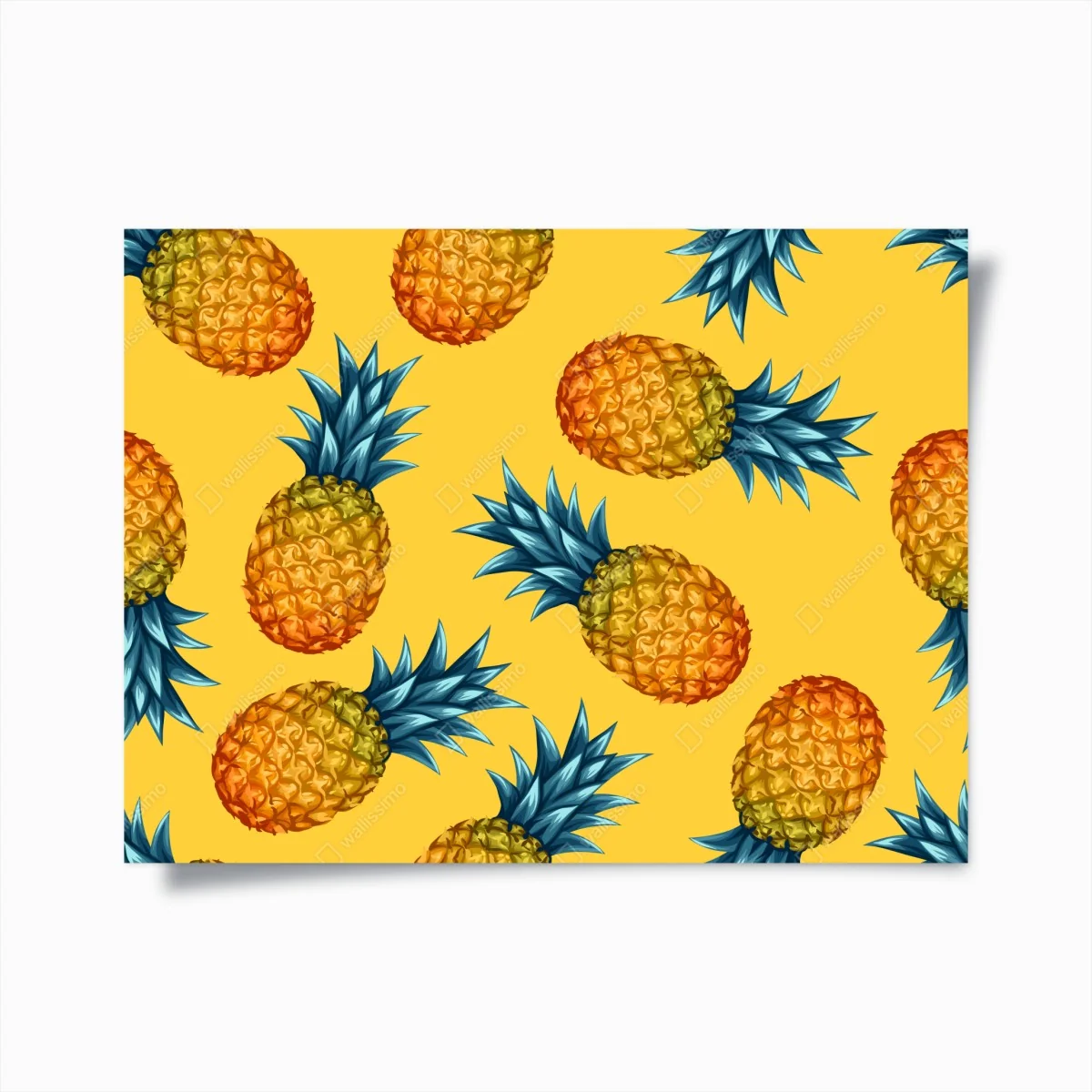 Póster diseño tropical de piñas sobre fondo amarillo – Pixers® Póster diseño tropical de piñas sobre fondo amarillo – Pixers®