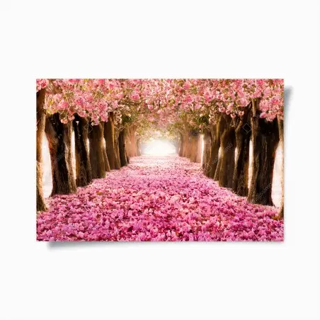 Póster túnel de cerezos en flor – Pixers®