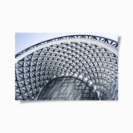 Póster cúpula arquitectónica geométrica – Pixers®