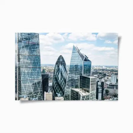 Póster skyline moderno de Londres – Pixers®