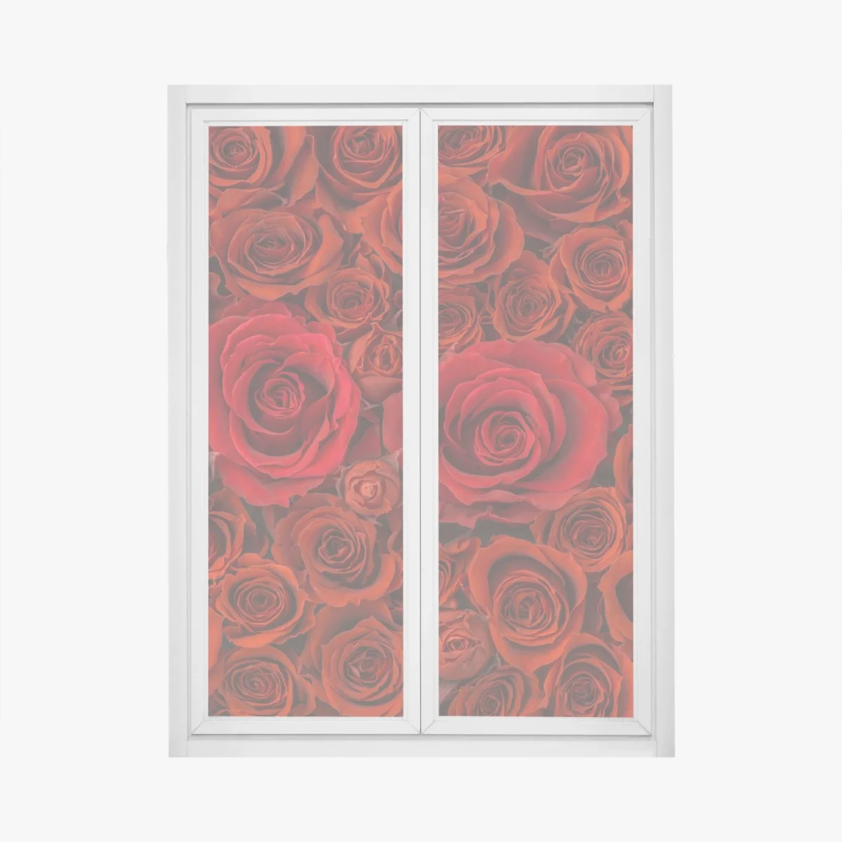 Pegatina para ventana composición de rosas rojas – Pixers® Pegatina para ventana composición de rosas rojas – Pixers®