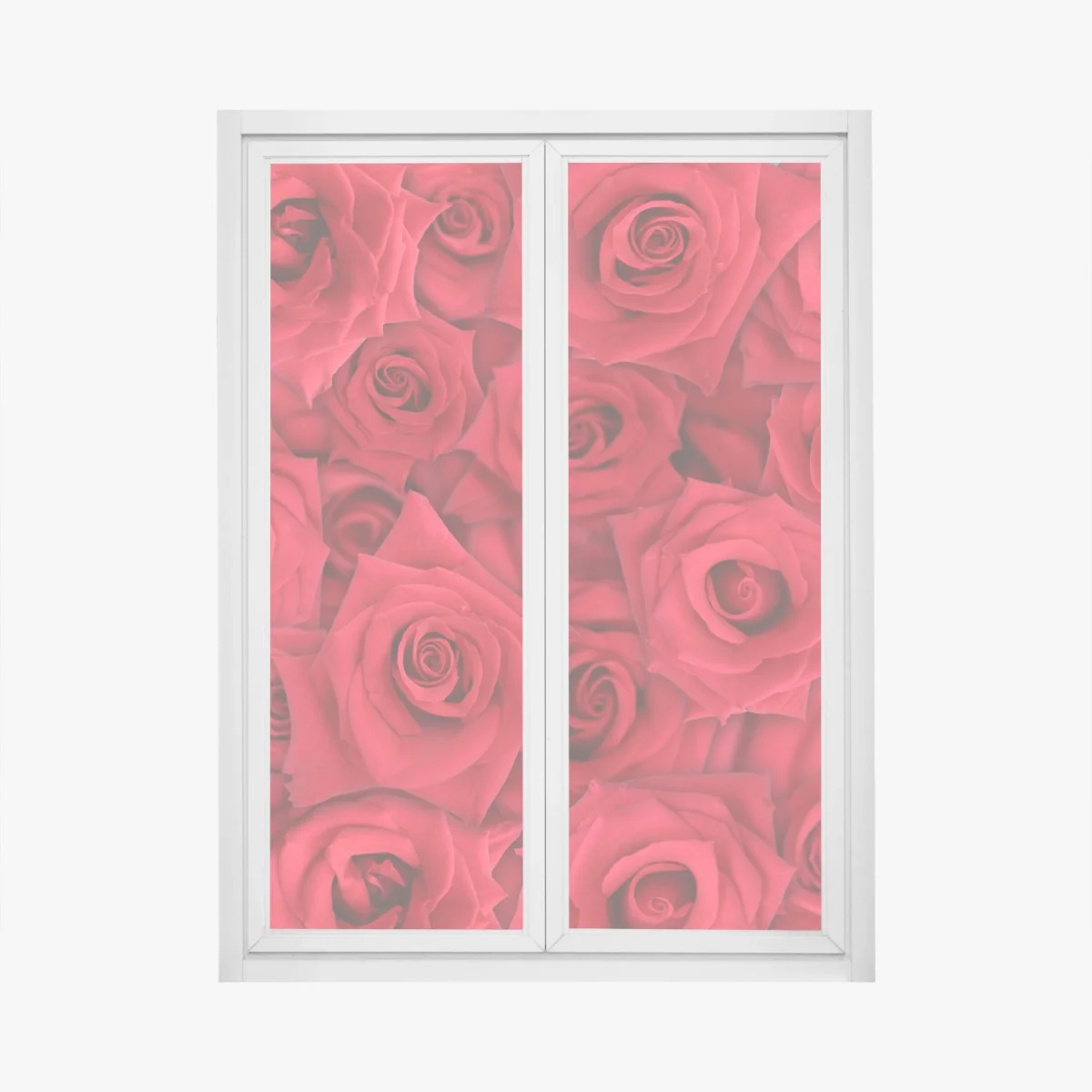 Pegatina para ventana abundancia de rosas rojas – Pixers® Pegatina para ventana abundancia de rosas rojas – Pixers®