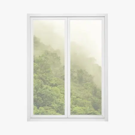 Pegatina para ventana selva tropical brumosa en Cairns, Queensland – Pixers®
