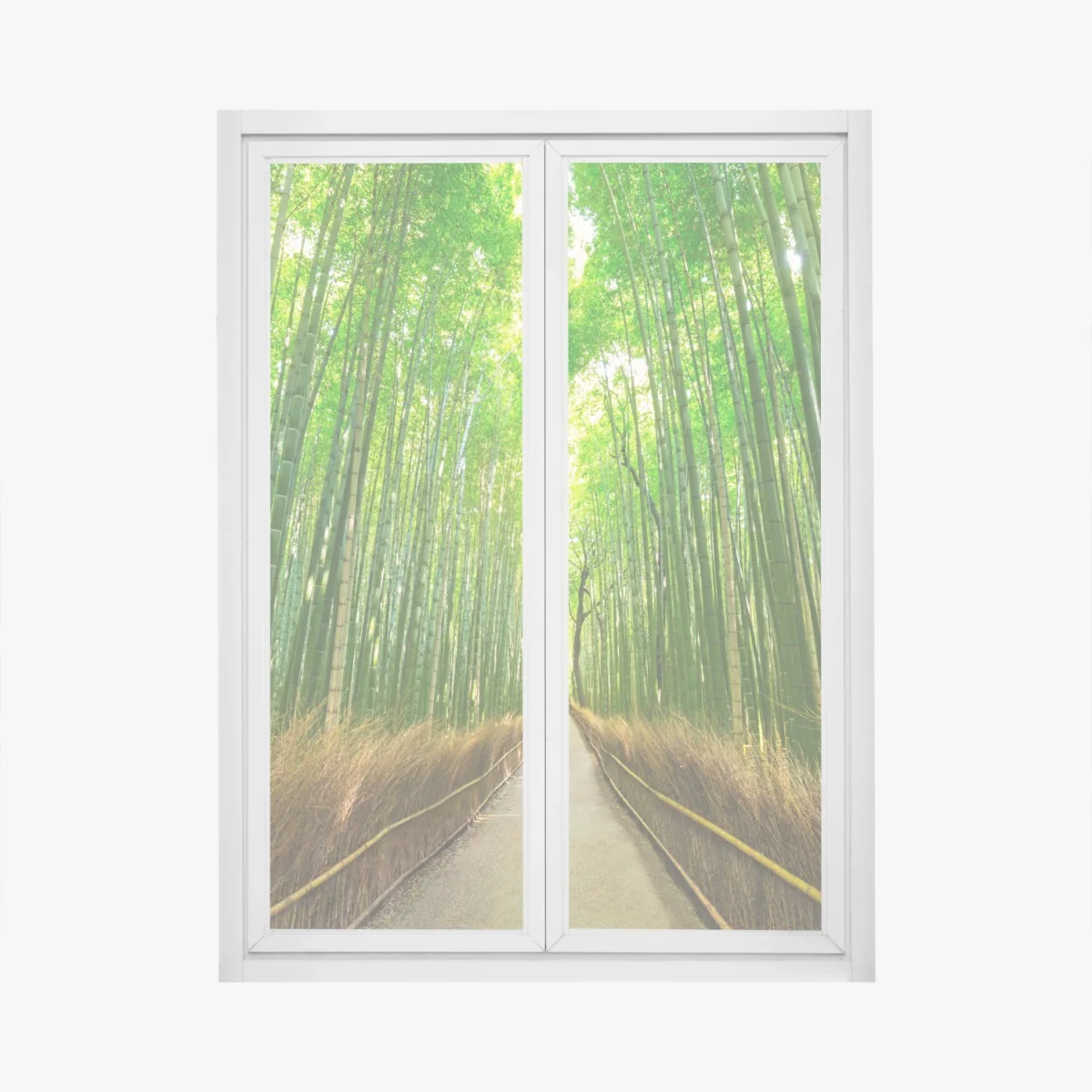 Pegatina para ventana paseo sereno en el bosque de bambú de Arashiyama, Kyoto – Pixers® Pegatina para ventana paseo sereno en el bosque de bambú de Arashiyama, Kyoto – Pixers®