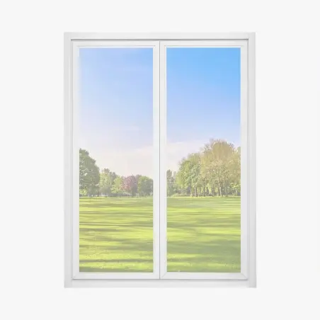 Pegatina para ventana parque verde en calma – Pixers®
