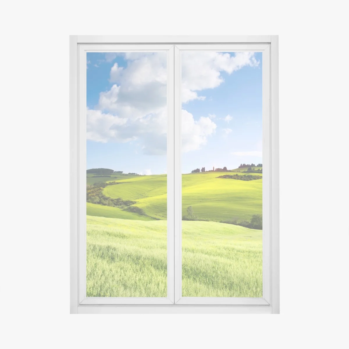 Pegatina para ventana paisaje ondulado de la Toscana al atardecer – Pixers® Pegatina para ventana paisaje ondulado de la Toscana al atardecer – Pixers®