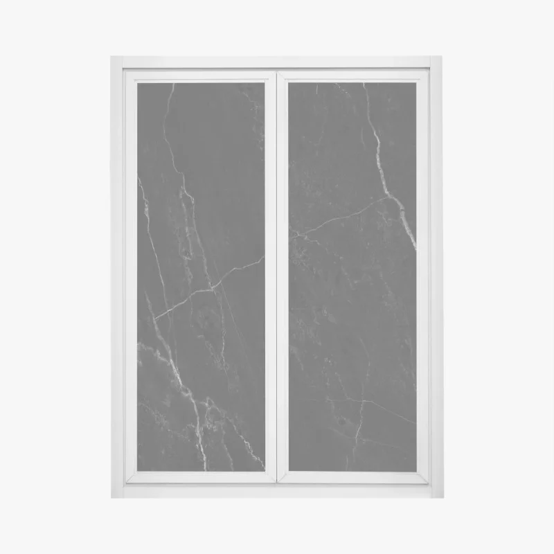 Pegatina para ventana mármol negro con vetas blancas y textura natural