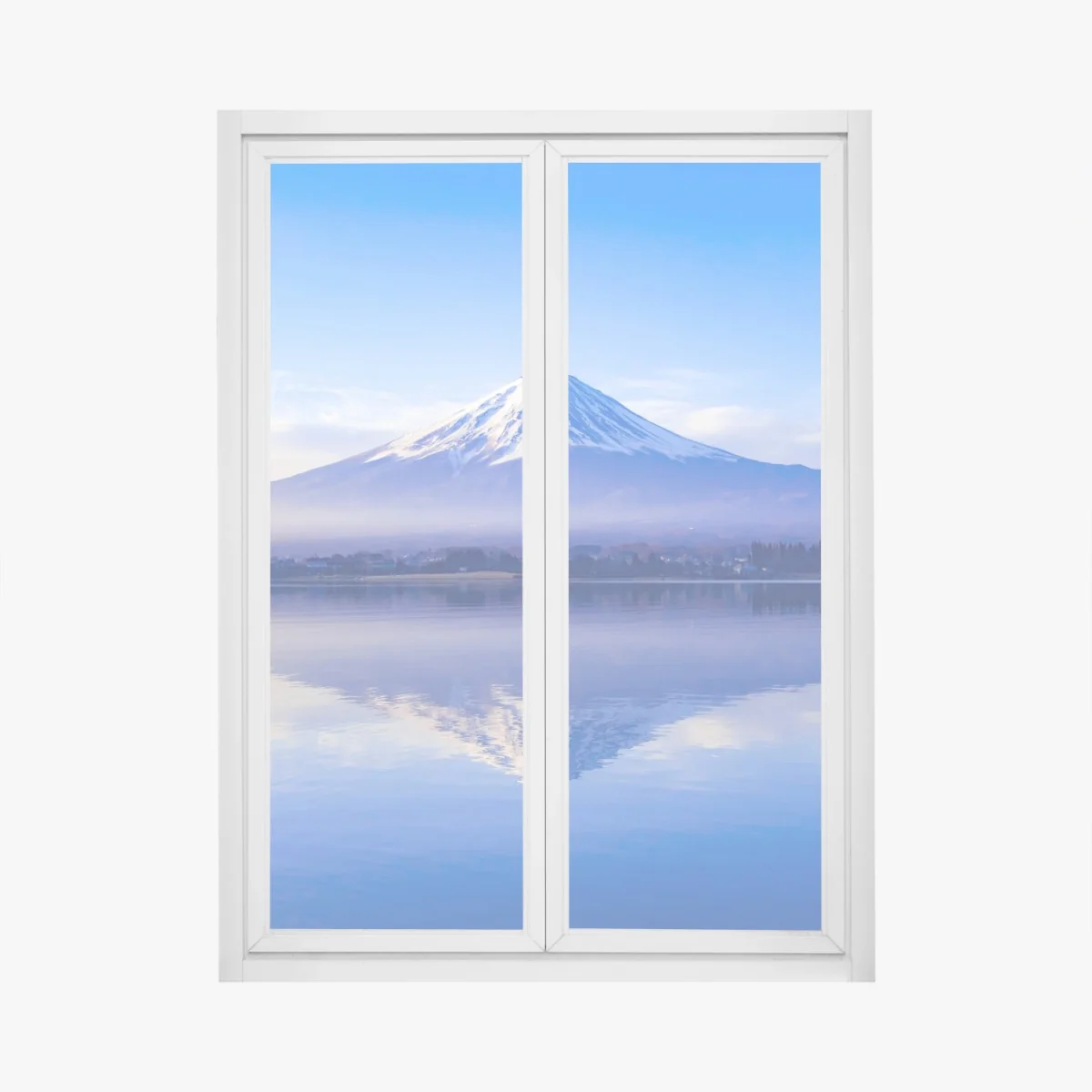 Pegatina para ventana amanecer sobre el Monte Fuji – Pixers® Pegatina para ventana amanecer sobre el Monte Fuji – Pixers®
