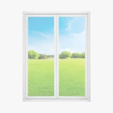 Pegatina para ventana oasis verde primaveral – Pixers®