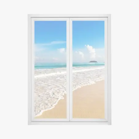 Pegatina para ventana vistas serenas de Karon, Phuket – Pixers®
