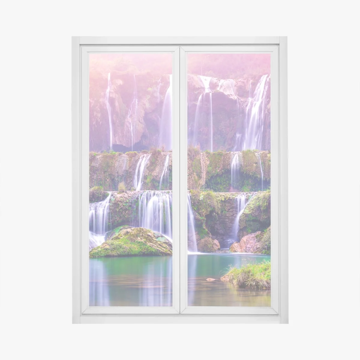 Pegatina para ventana paisaje de cascadas de Jiulong en Luoping, China – Pixers® Pegatina para ventana paisaje de cascadas de Jiulong en Luoping, China – Pixers®
