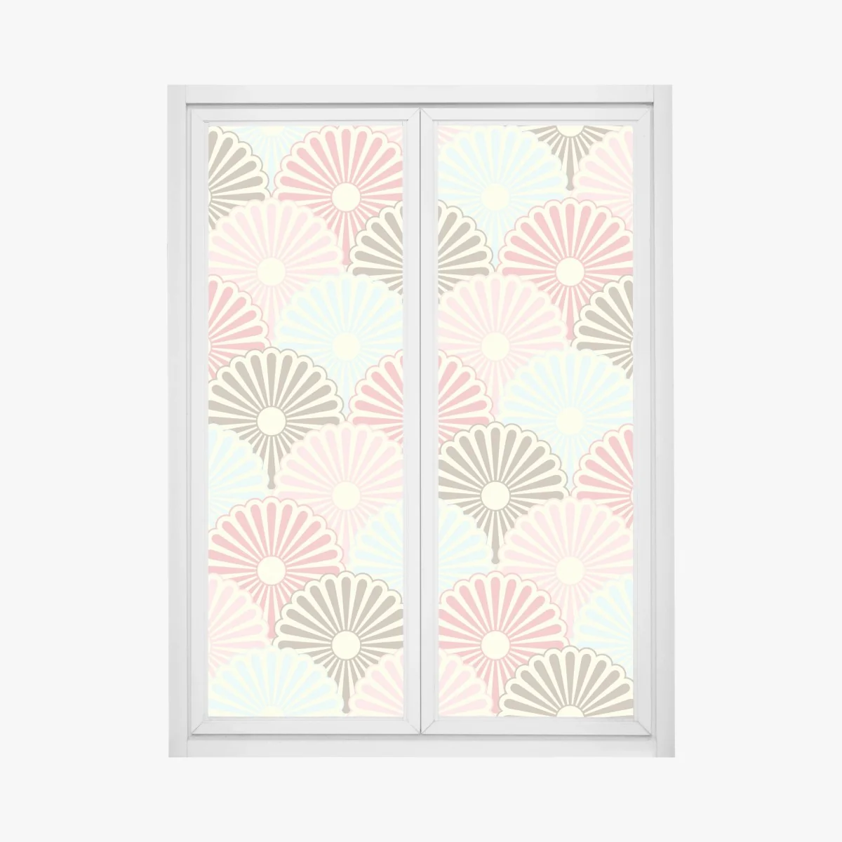 Pegatina para ventana diseño floral retro en tonos pastel – Pixers® Pegatina para ventana diseño floral retro en tonos pastel – Pixers®