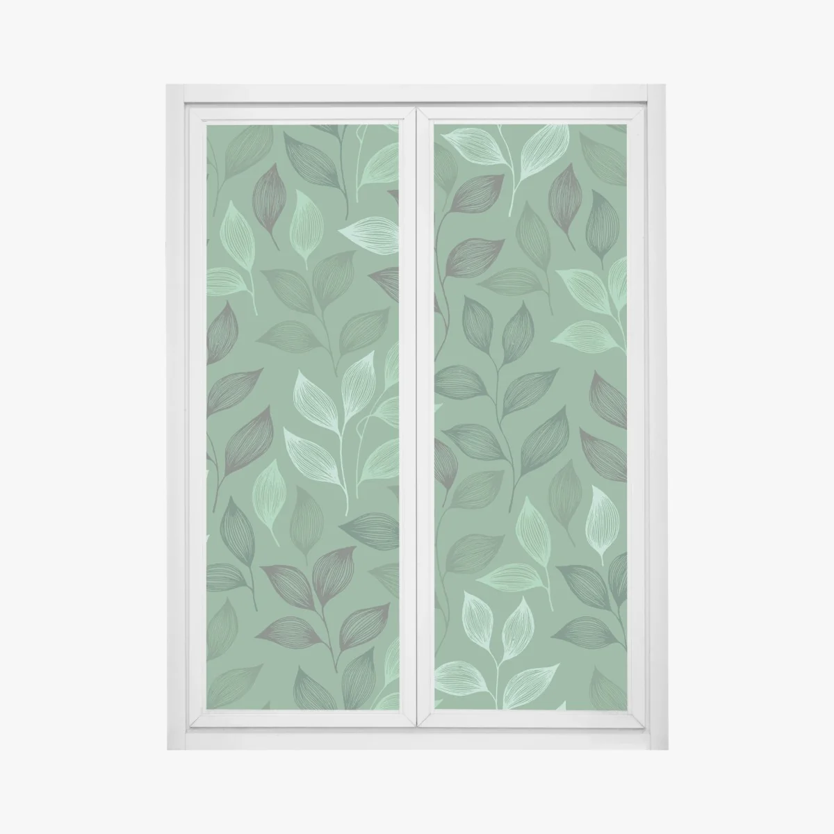 Pegatina para ventana diseño botánico de hojas verdes – Pixers® Pegatina para ventana diseño botánico de hojas verdes – Pixers®