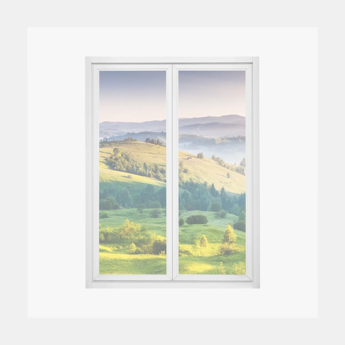 Pegatina para ventana atardecer majestuoso en los Cárpatos de Ucrania – Pixers® Pegatina para ventana atardecer majestuoso en los Cárpatos de Ucrania – Pixers®