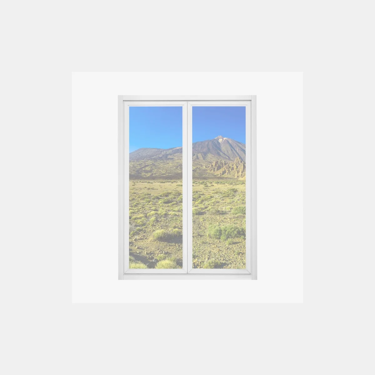 Pegatina para ventana panorama del volcán Teide en Tenerife – Pixers® Pegatina para ventana panorama del volcán Teide en Tenerife – Pixers®
