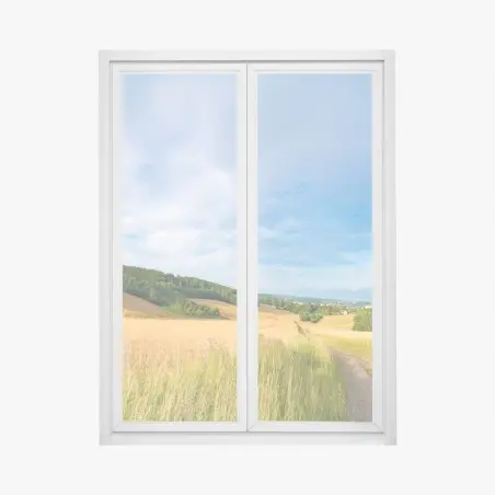 Pegatina para ventana amanecer dorado en Kansas: paisaje de trigo ondulado – Pixers®