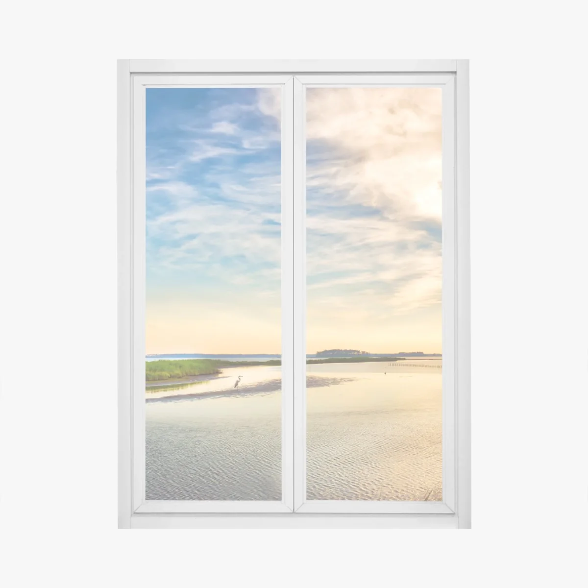 Pegatina para ventana garza azul en la puesta de sol en Chesapeake Bay, Maryland – Pixers® Pegatina para ventana garza azul en la puesta de sol en Chesapeake Bay, Maryland – Pixers®