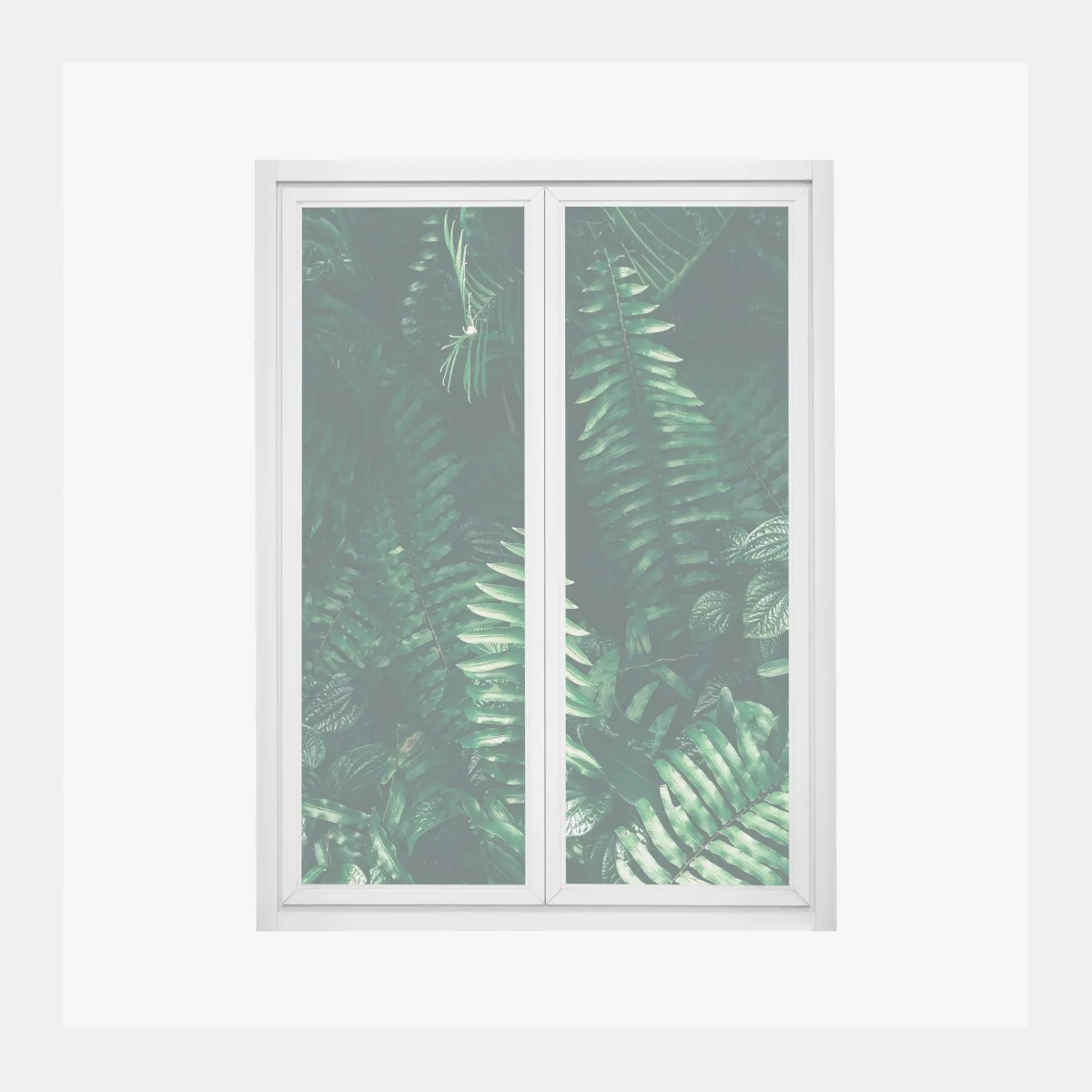 Pegatina para ventana jardín vertical de hojas tropicales en tono oscuro – Pixers® Pegatina para ventana jardín vertical de hojas tropicales en tono oscuro – Pixers®