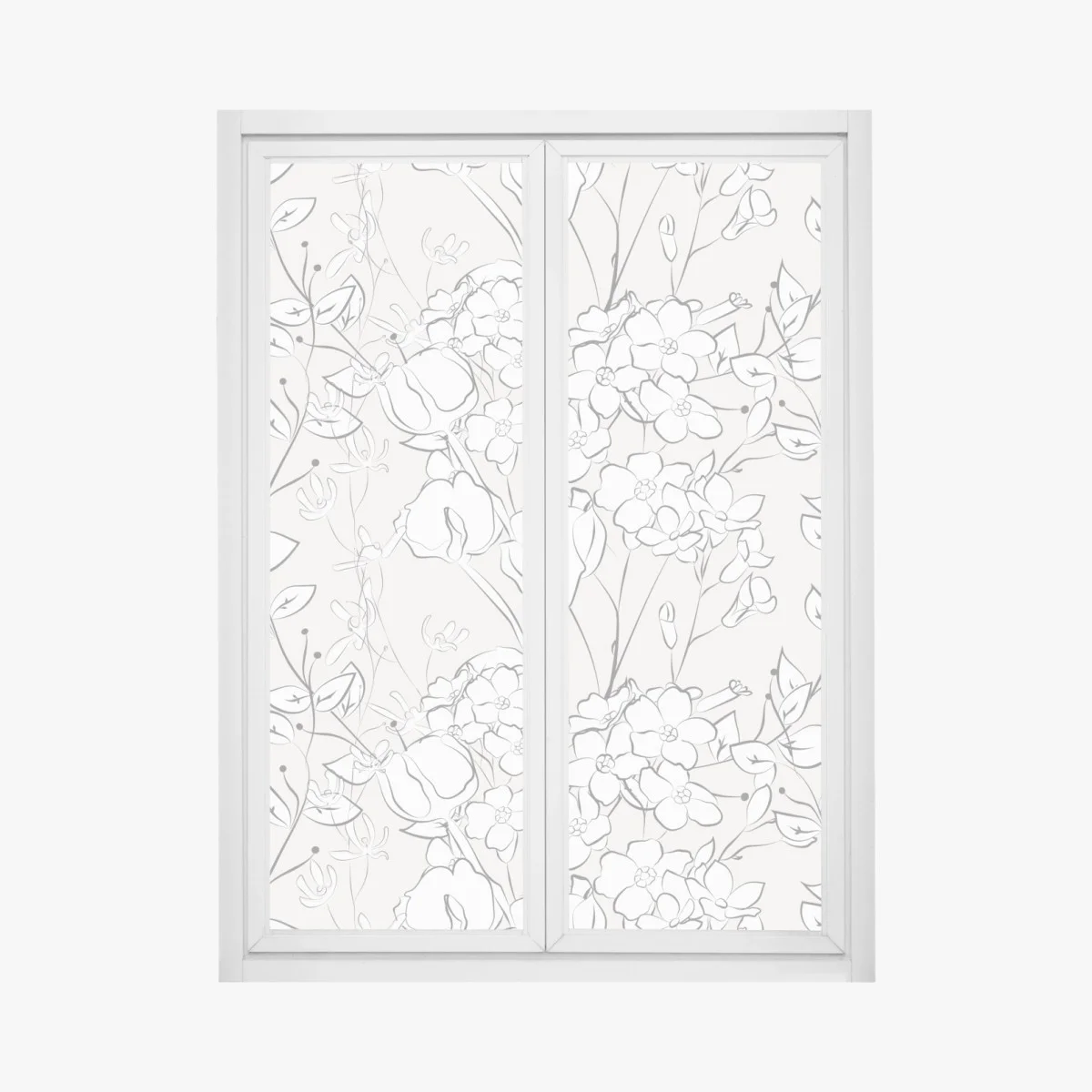 Pegatina para ventana diseño floral delicado en rosa pálido – Pixers® Pegatina para ventana diseño floral delicado en rosa pálido – Pixers®