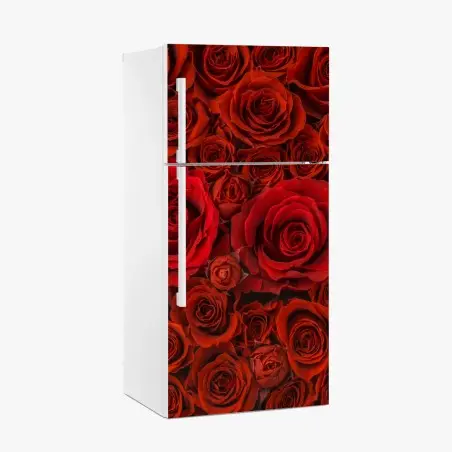 Pegatina para frigorífico composición de rosas rojas – Pixers®
