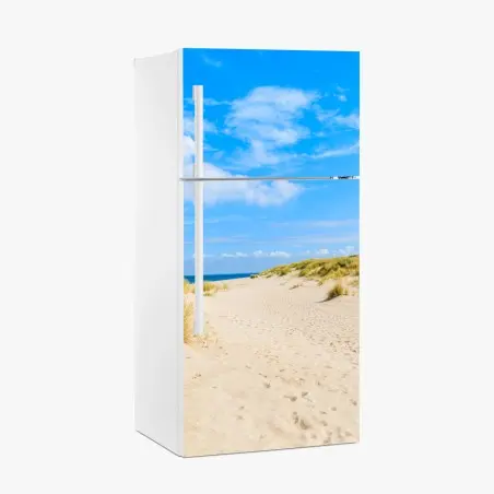 Pegatina para frigorífico brisa de las dunas de Ellenbogen en Sylt – Pixers®