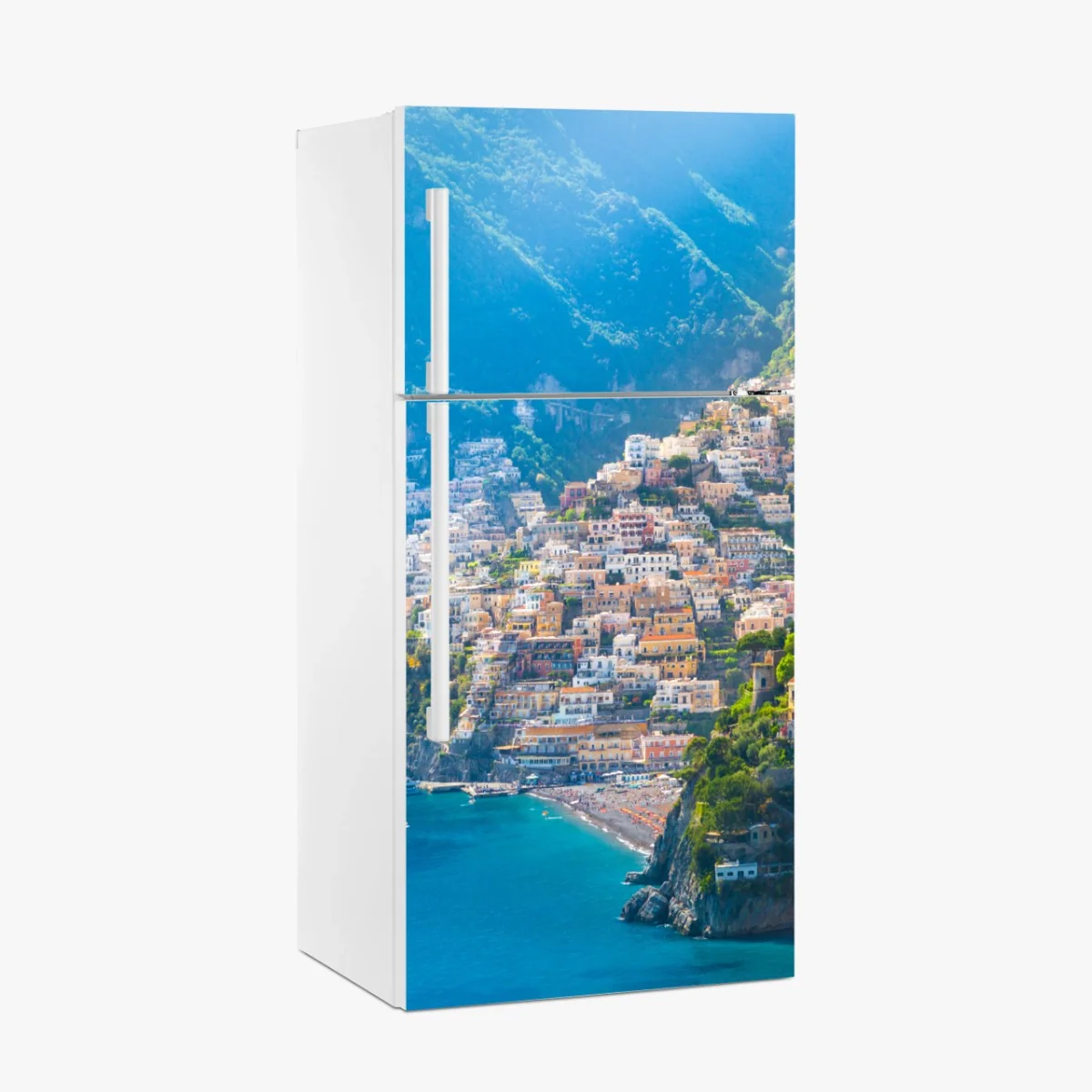 Pegatina para frigorífico panorámica de Positano en la Costa Amalfitana – Pixers® Pegatina para frigorífico panorámica de Positano en la Costa Amalfitana – Pixers®
