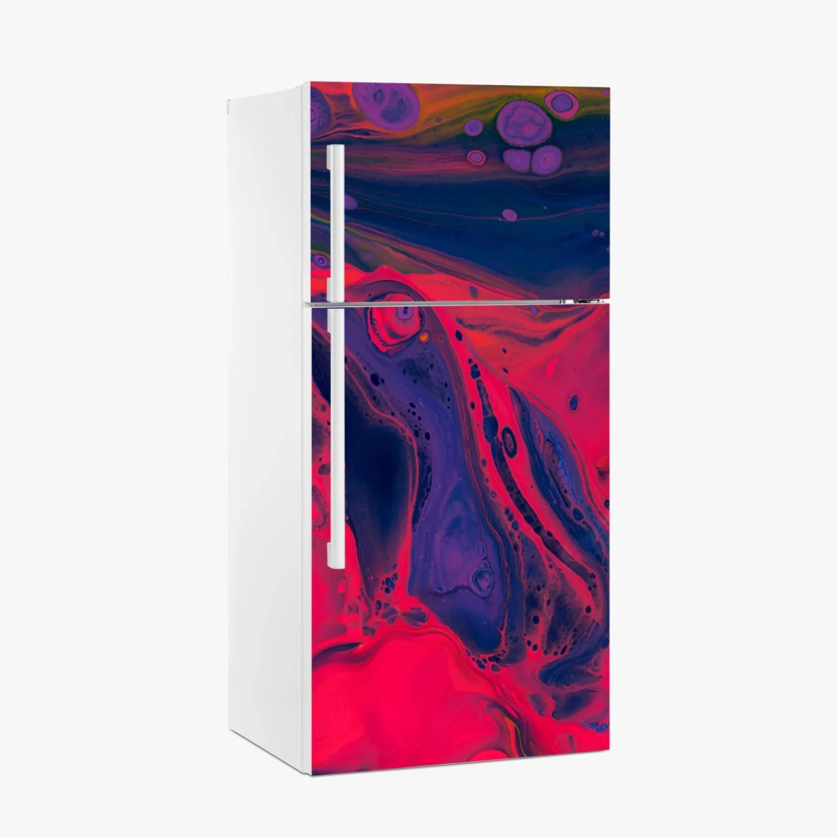Pegatina para frigorífico flujo psicodélico fucsia y azul – Pixers® Pegatina para frigorífico flujo psicodélico fucsia y azul – Pixers®