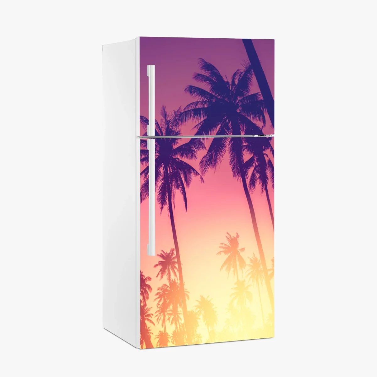 Pegatina para frigorífico siluetas de palmeras al atardecer – Pixers® Pegatina para frigorífico siluetas de palmeras al atardecer – Pixers®