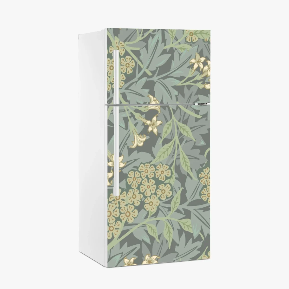 Pegatina para frigorífico estampado botánico vintage en tonos verdes y grises – Pixers® Pegatina para frigorífico estampado botánico vintage en tonos verdes y grises – Pixers®