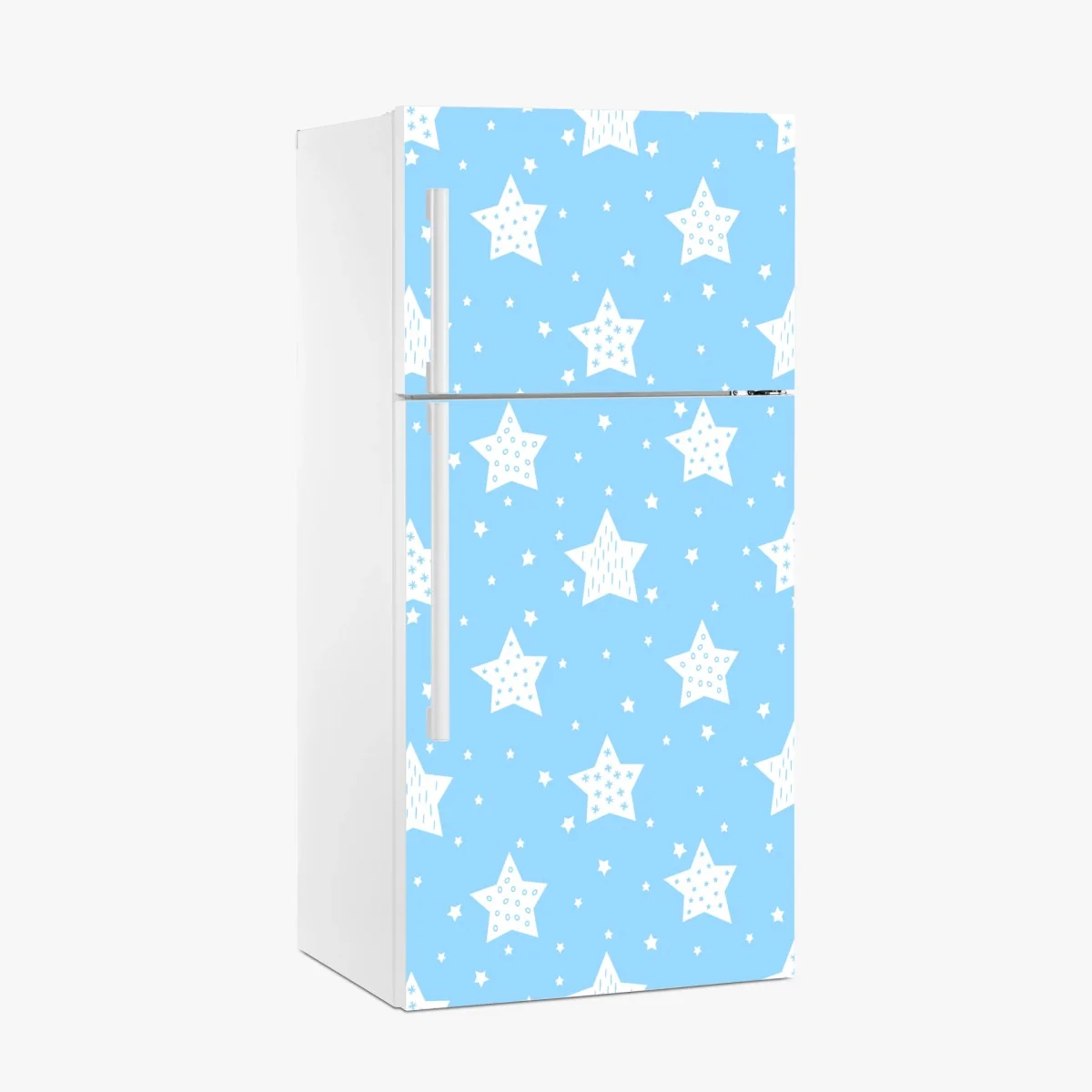 Pegatina para frigorífico fondo estrellado infantil azul – Pixers® Pegatina para frigorífico fondo estrellado infantil azul – Pixers®
