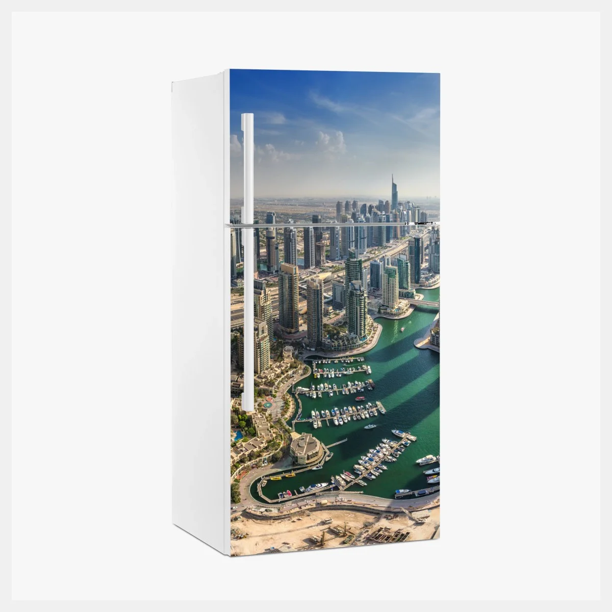Pegatina para frigorífico panorama urbano de Dubai Marina – Pixers® Pegatina para frigorífico panorama urbano de Dubai Marina – Pixers®