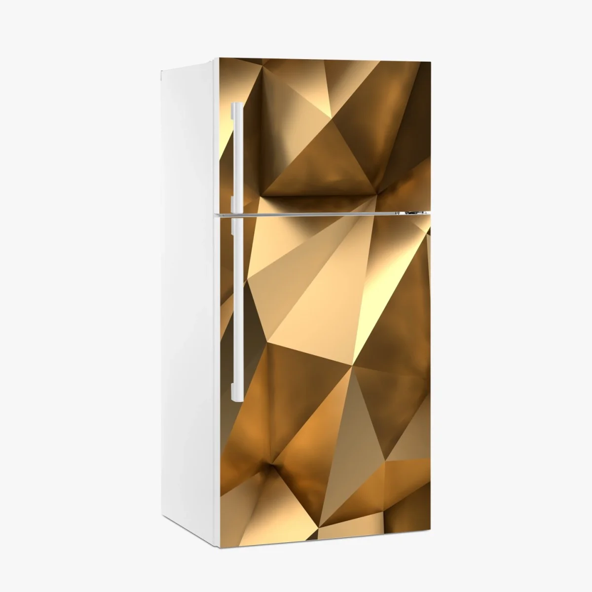 Pegatina para frigorífico diseño geométrico dorado y moderno – Pixers® Pegatina para frigorífico diseño geométrico dorado y moderno – Pixers®