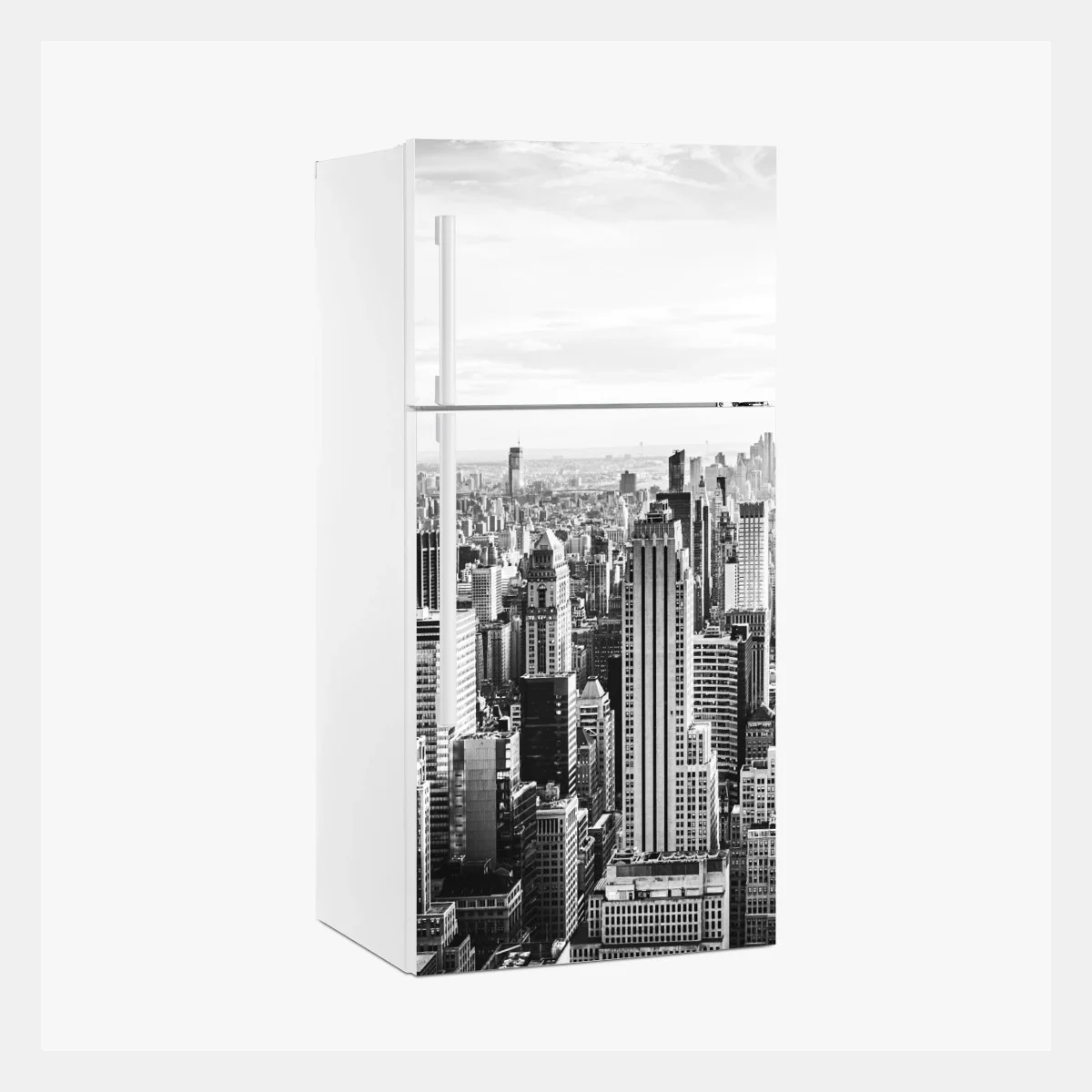 Pegatina para frigorífico horizonte clásico de Nueva York en blanco y negro – Pixers® Pegatina para frigorífico horizonte clásico de Nueva York en blanco y negro – Pixers®