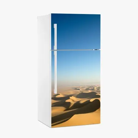 Pegatina para frigorífico dunas infinitas bajo cielo azul – Pixers®