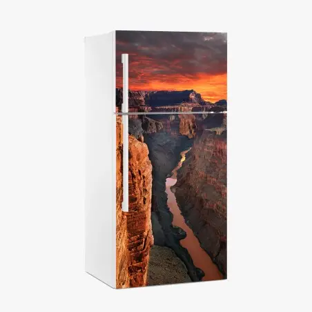 Pegatina para frigorífico amanecer sobre el Gran Cañón – Pixers®
