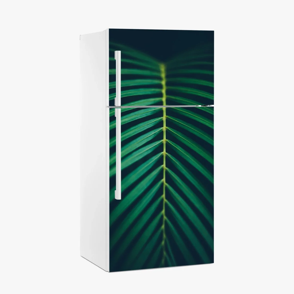 Pegatina para frigorífico hoja de palma vertical minimalista – Pixers® Pegatina para frigorífico hoja de palma vertical minimalista – Pixers®