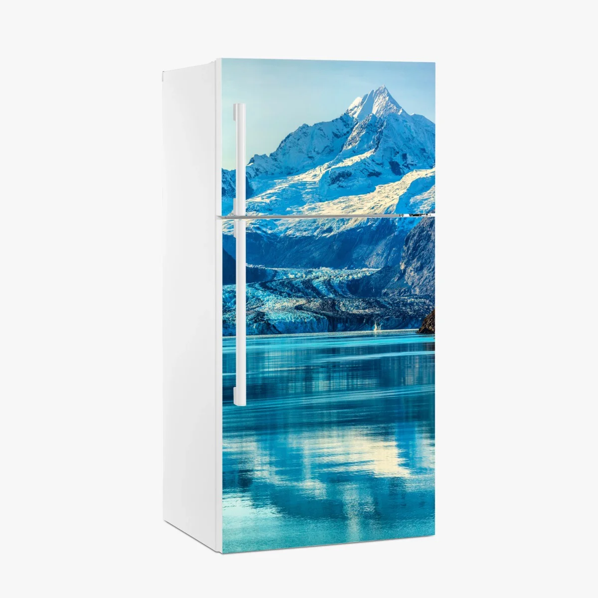 Pegatina para frigorífico paisaje glacial sereno en tonos azules – Pixers® Pegatina para frigorífico paisaje glacial sereno en tonos azules – Pixers®