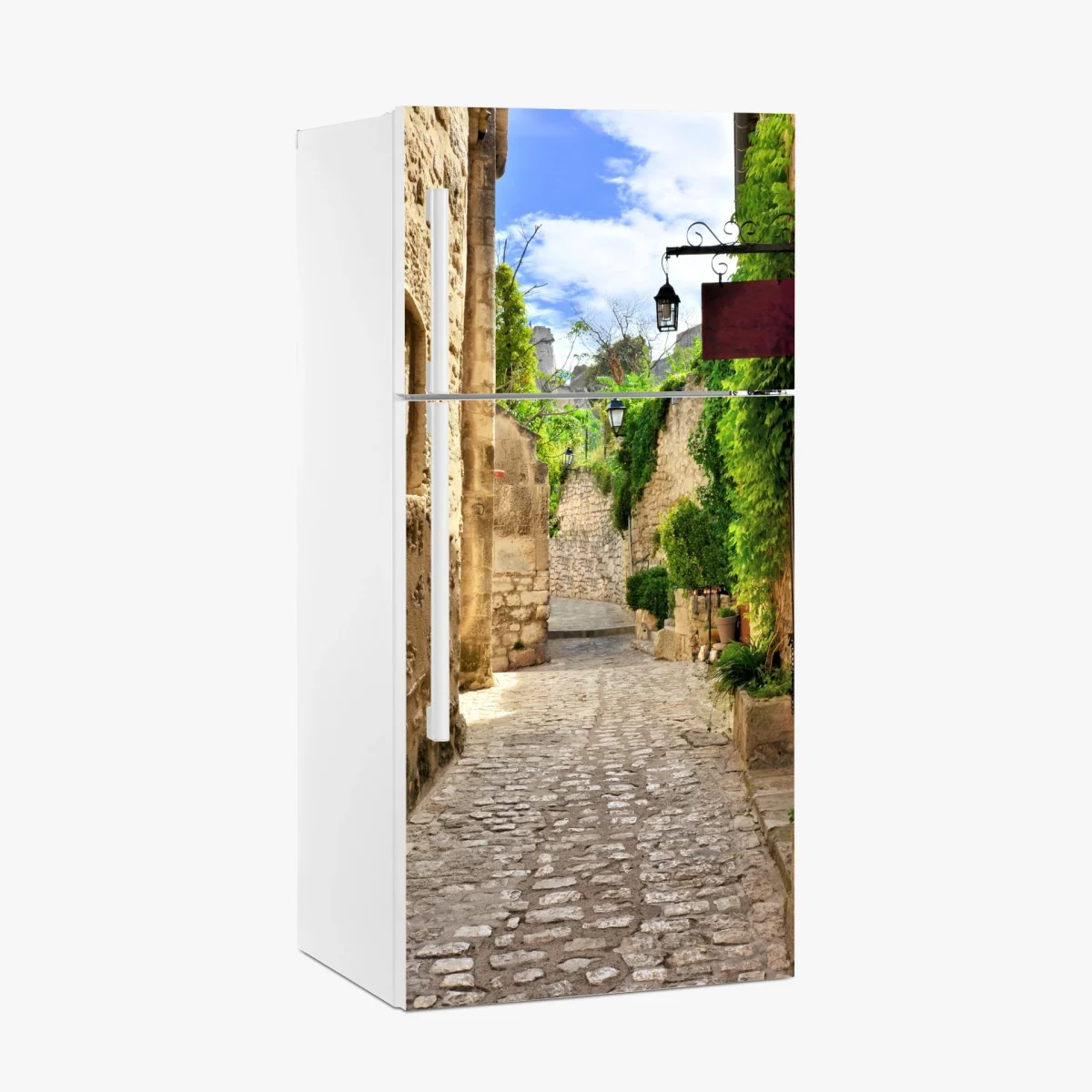 Pegatina para frigorífico calle empedrada rústica en Les Baux de Provence – Pixers® Pegatina para frigorífico calle empedrada rústica en Les Baux de Provence – Pixers®