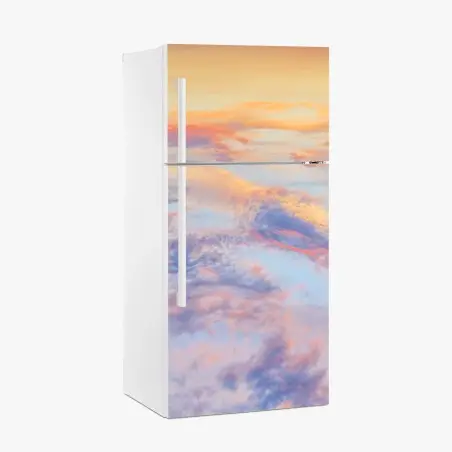 Pegatina para frigorífico cielo pastel sereno – Pixers®
