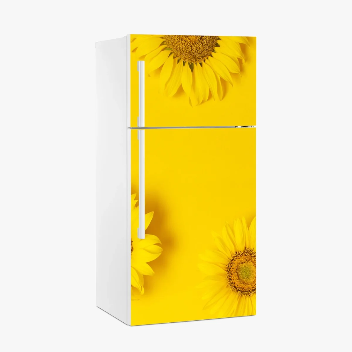 Pegatina para frigorífico girasoles sobre fondo amarillo vibrante – Pixers® Pegatina para frigorífico girasoles sobre fondo amarillo vibrante – Pixers®