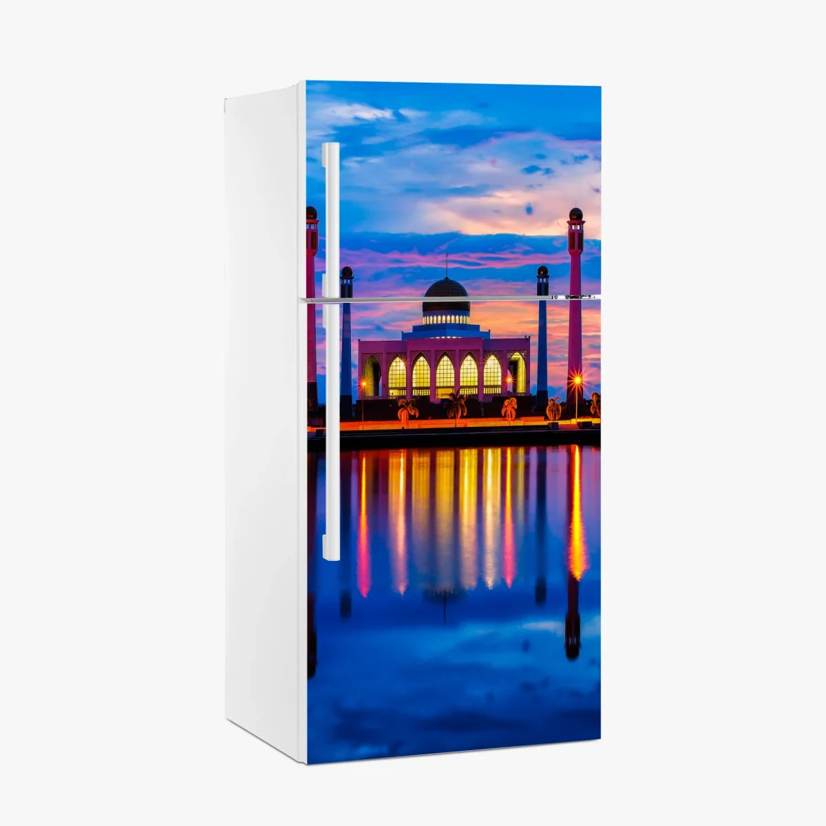 Pegatina para frigorífico mezquita central de Songkhla al atardecer – Pixers® Pegatina para frigorífico mezquita central de Songkhla al atardecer – Pixers®
