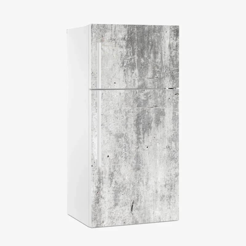 Pegatina para frigorífico textura industrial de hormigón envejecido